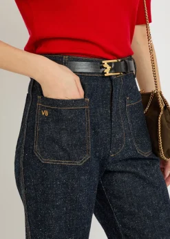 Alina flared-leg jeans