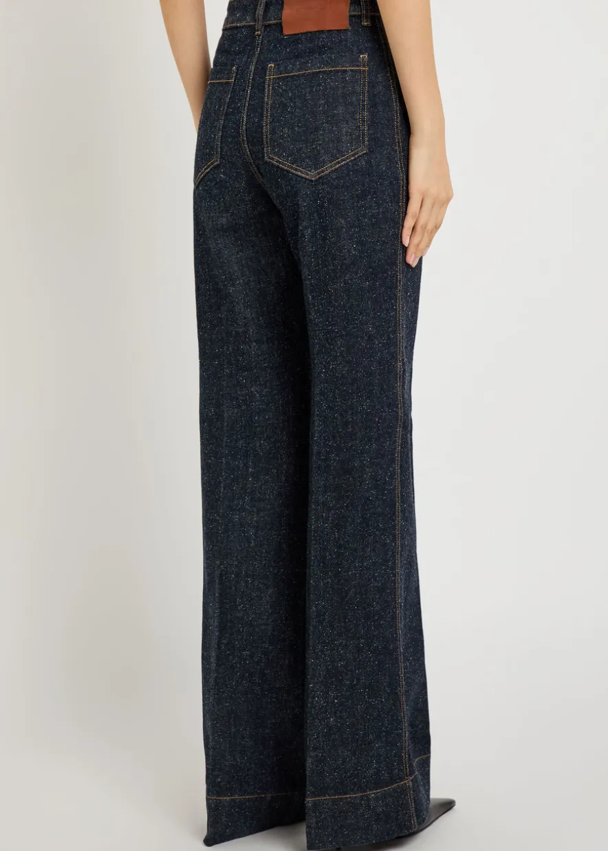 Alina flared-leg jeans