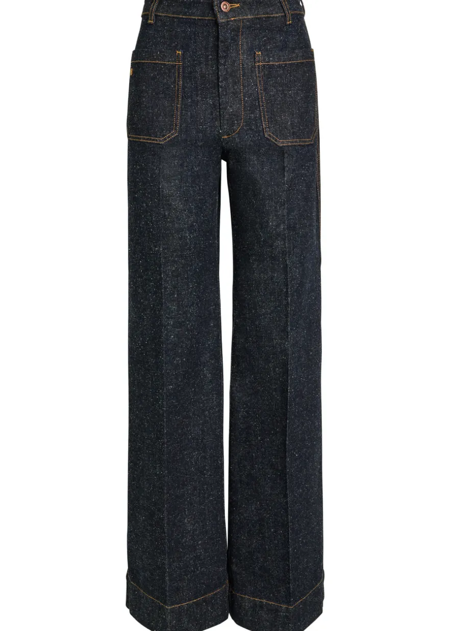 Alina flared-leg jeans