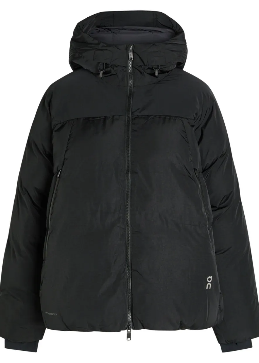 All-Day padded hooded nylon jacket