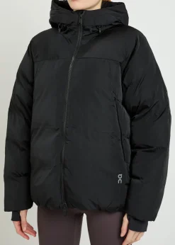 All-Day padded hooded nylon jacket