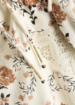 All The Attitude floral-print cotton maxi dress