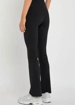All The Feels flared stretch-jersey leggings