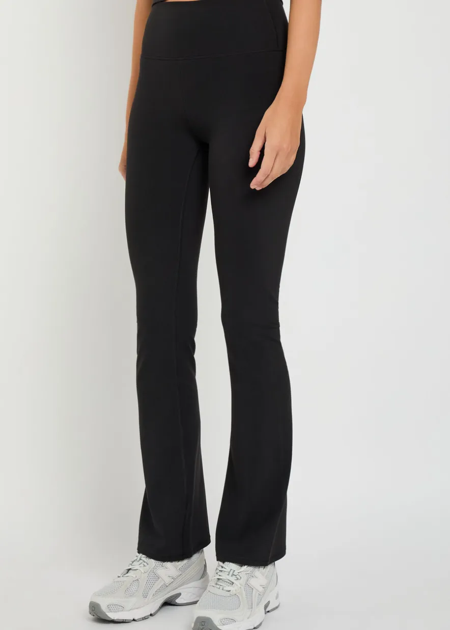 All The Feels flared stretch-jersey leggings