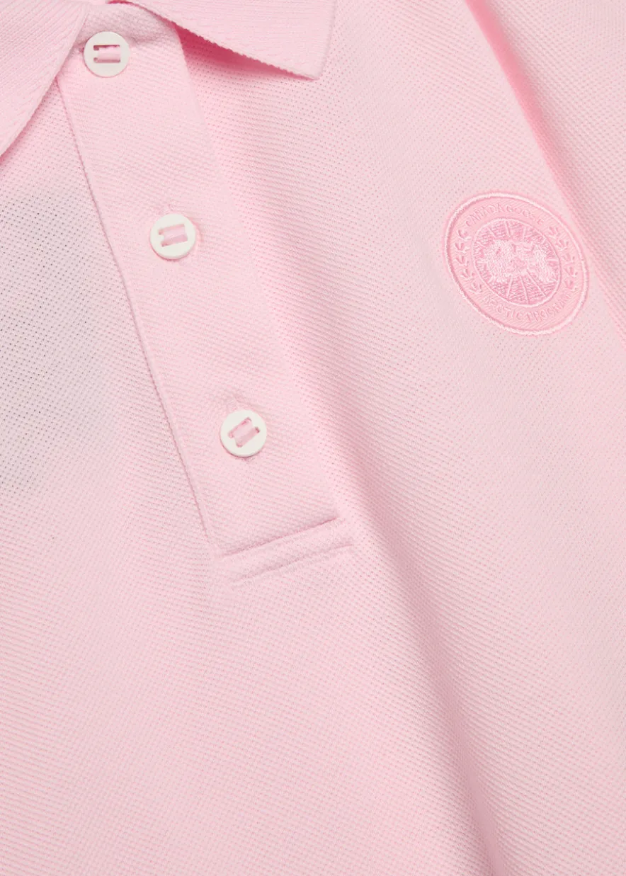 Almira logo-appliqued piqué cotton polo shirt