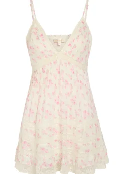 Alonna floral-print cotton mini dress