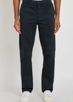 Alvin straight-leg stretch-cotton trousers