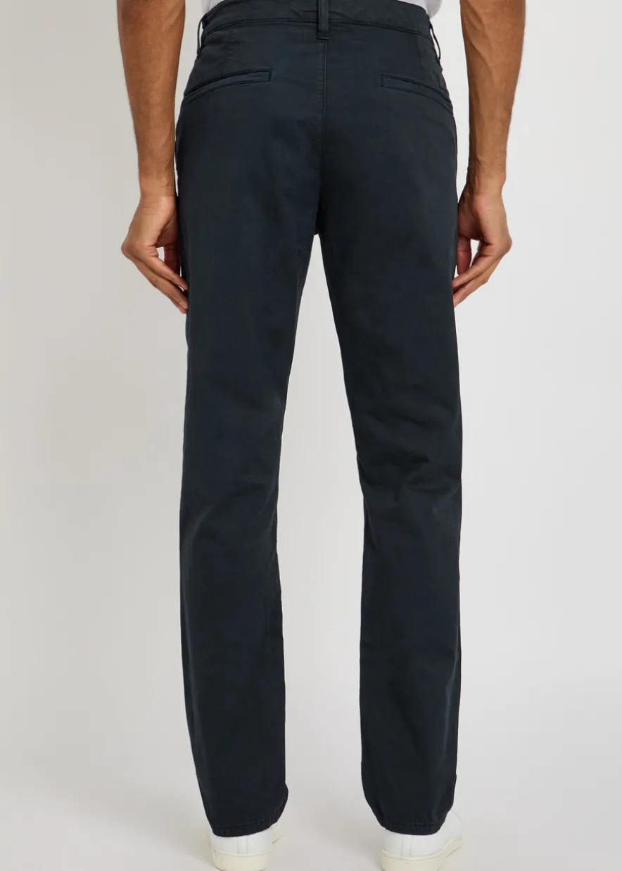 Alvin straight-leg stretch-cotton trousers