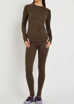 Always Warm stretch-jersey top