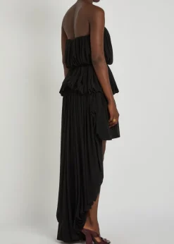 Aly gathered tissue jersey mini dress