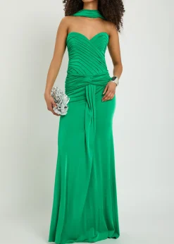 Amanda stretch-jersey maxi dress