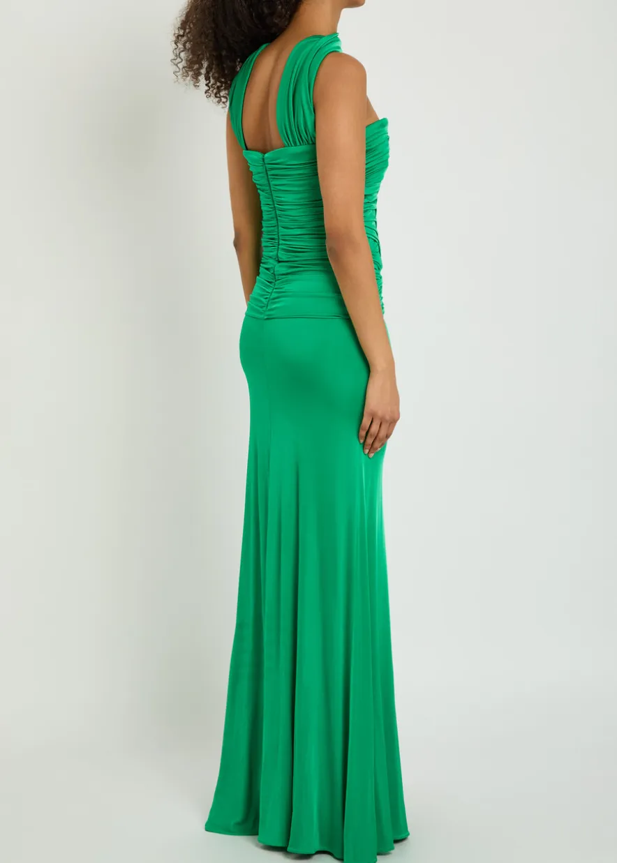 Amanda stretch-jersey maxi dress