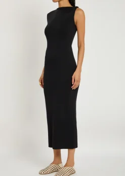 Amani knitted midi dress