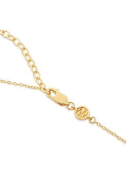 Amazonite Lena 18kt gold vermeil choker