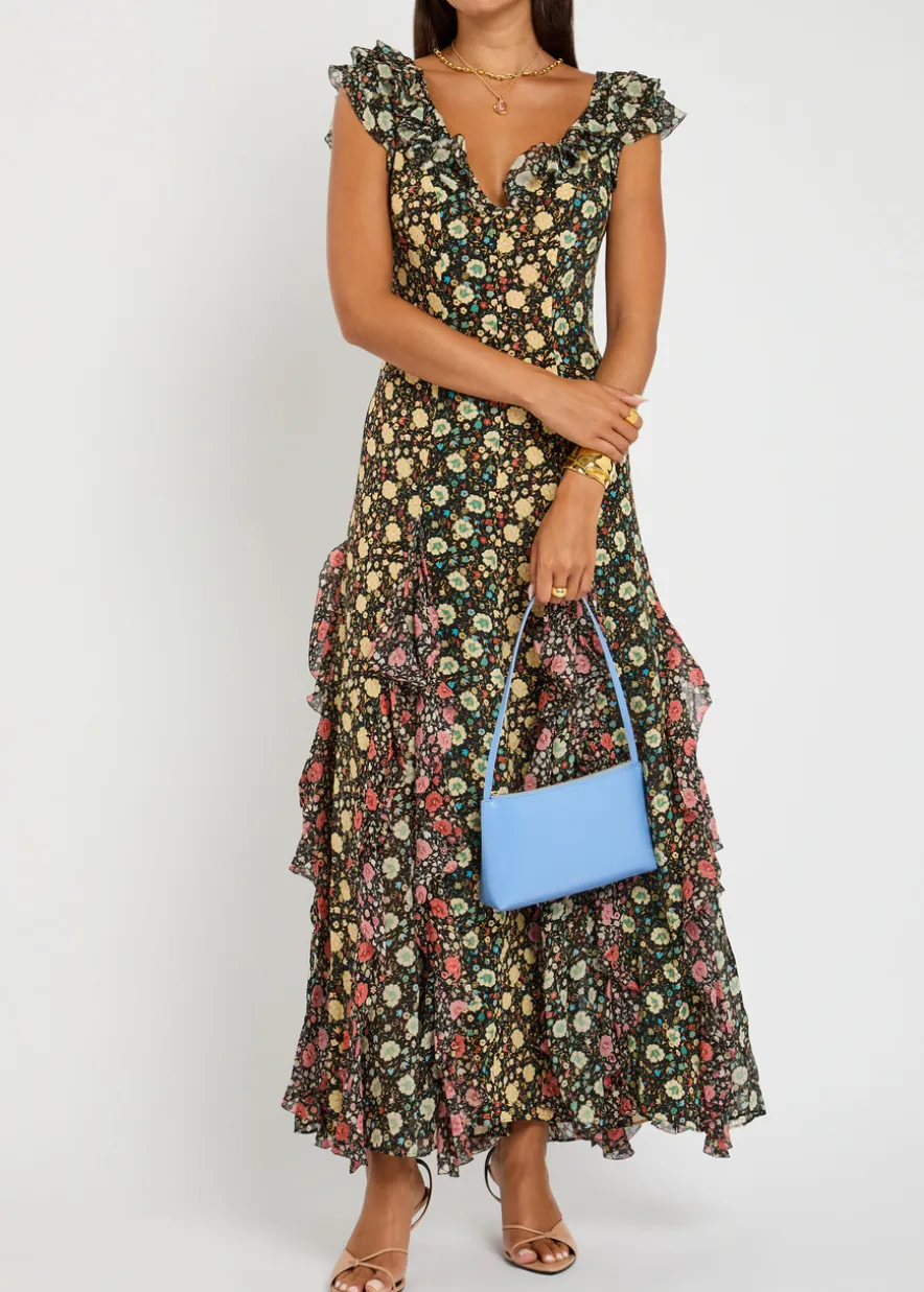 Ambika floral-print silk-chiffon maxi dress