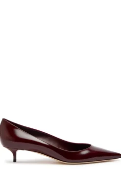 Amelia 35 glossed leather pumps