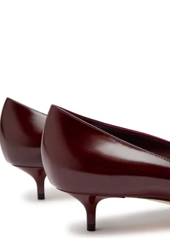 Amelia 35 glossed leather pumps