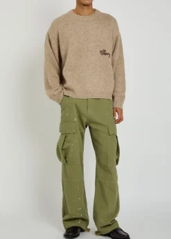 American Classic logo alpaca-blend jumper