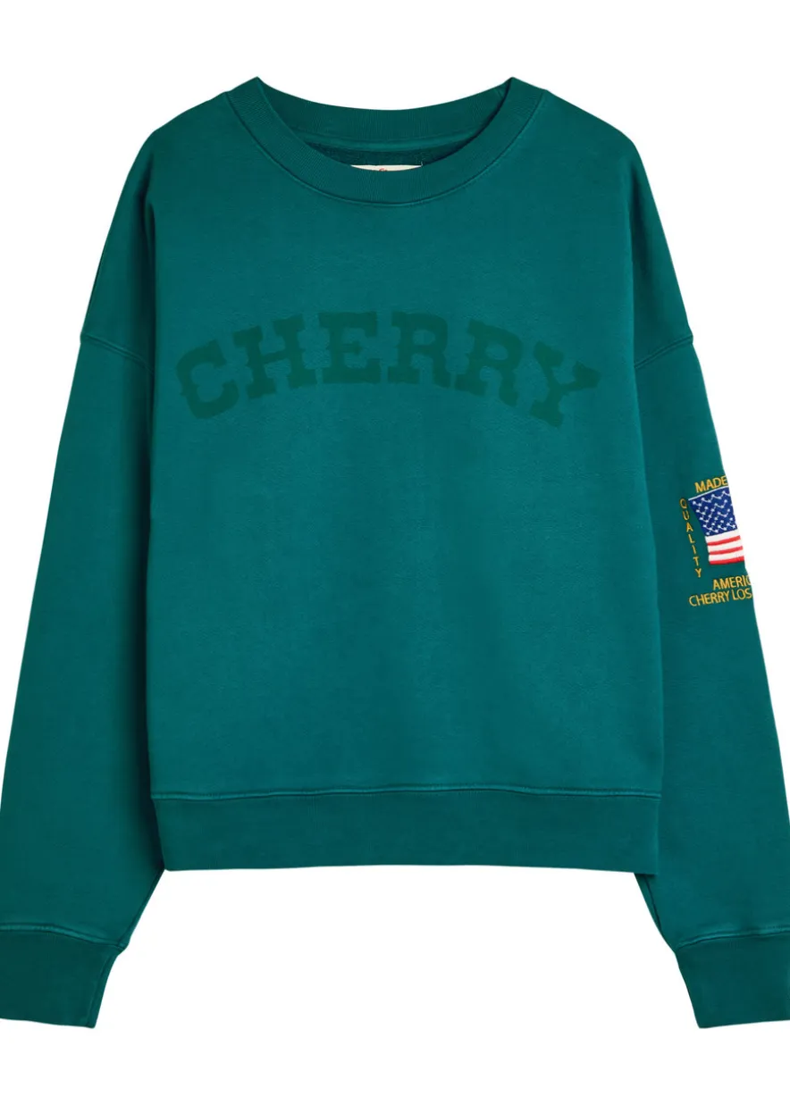 America's Favourite Crew-neck cotton sweatshirt