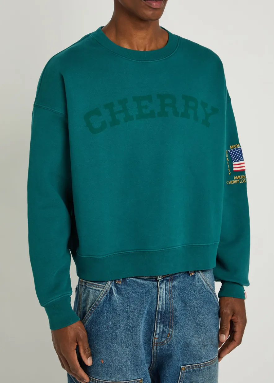 America's Favourite Crew-neck cotton sweatshirt