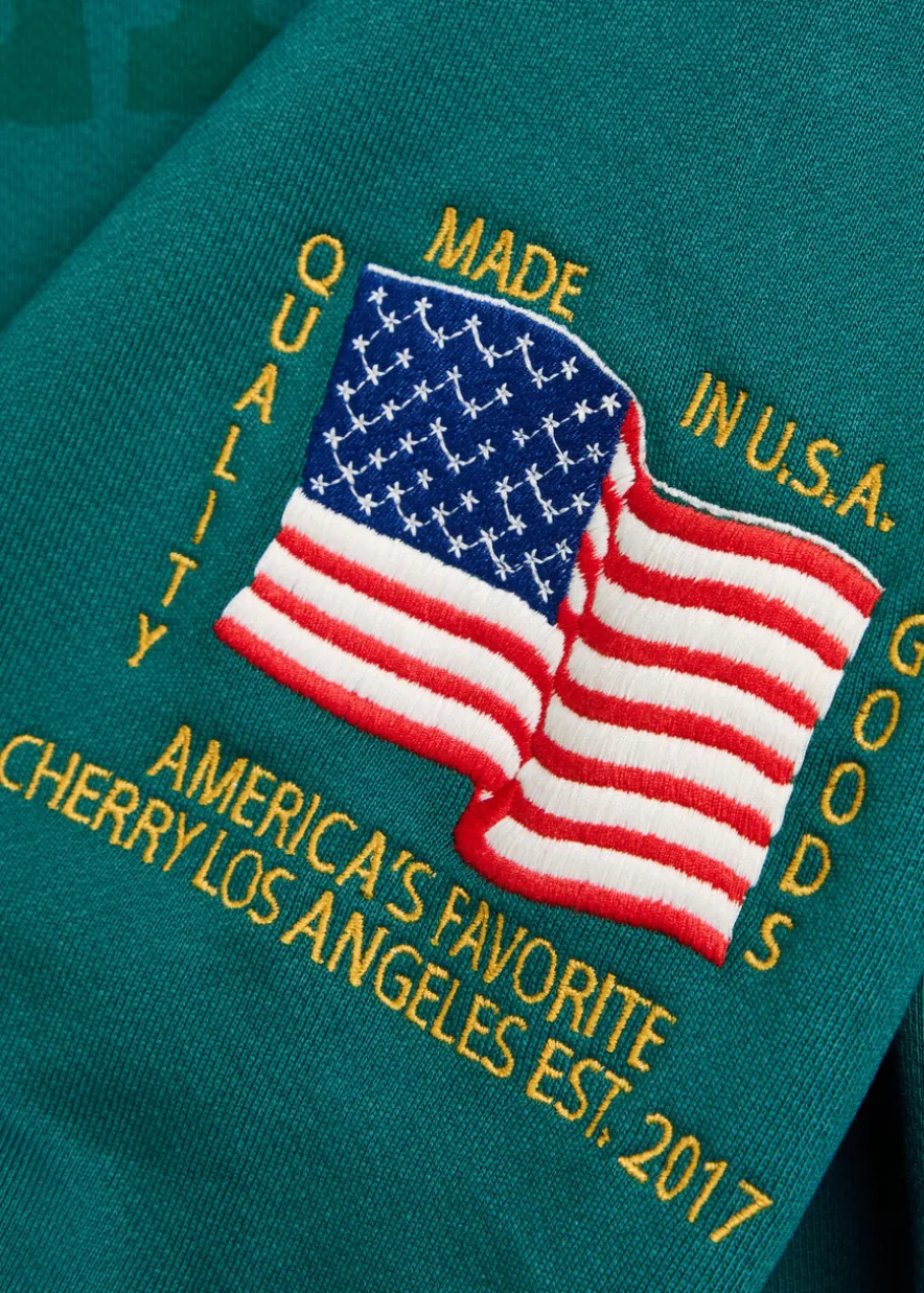 America's Favourite Crew-neck cotton sweatshirt