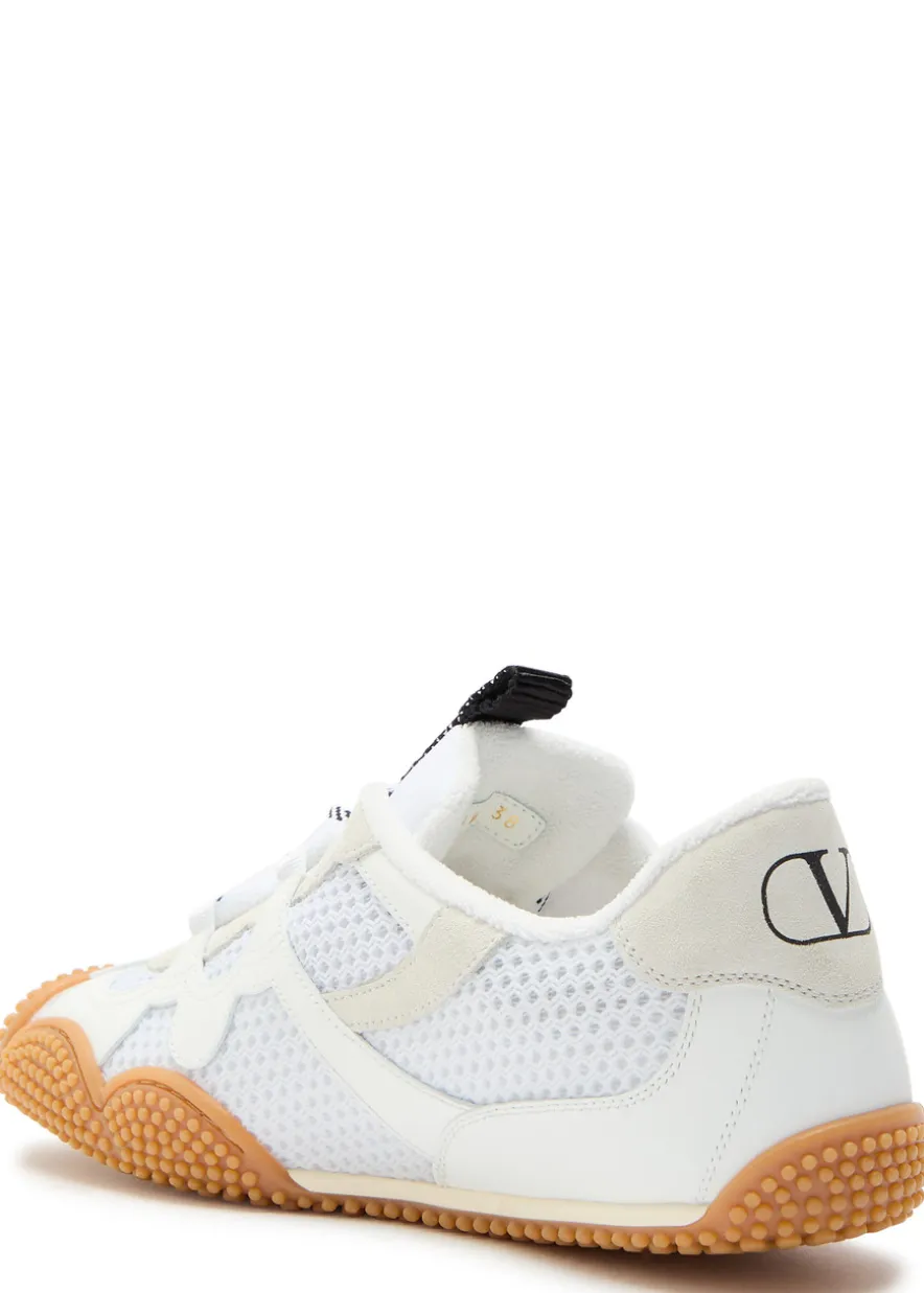 Amphibia panelled mesh sneakers