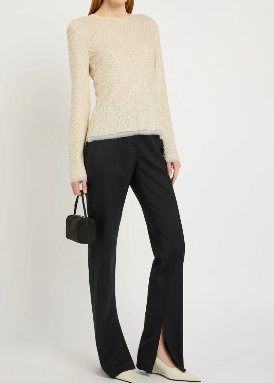 Amy bouclé top