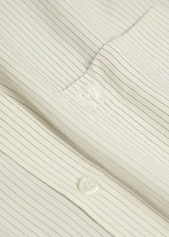 Anabas pinstripe silk shirt