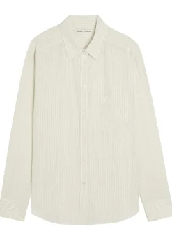 Anabas pinstripe silk shirt