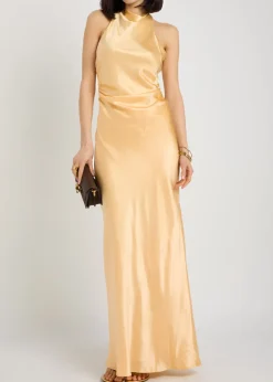 Anaiis silk maxi dress
