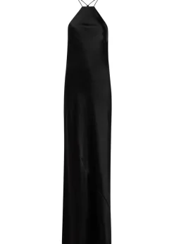 Anais satin maxi dress