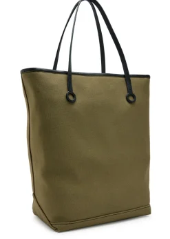 Anchor large canvas tote bag