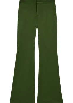 Andrew flared-leg woven trousers