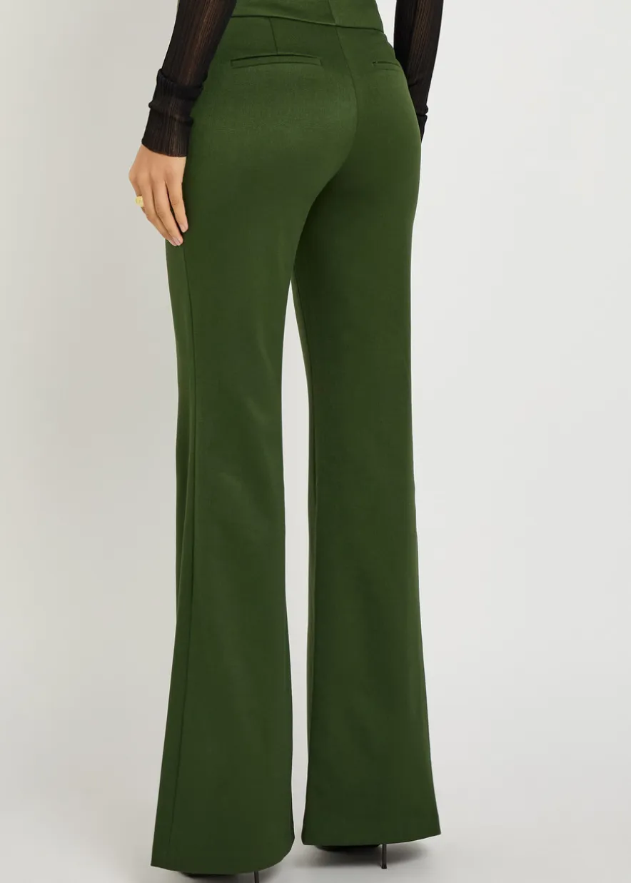 Andrew flared-leg woven trousers