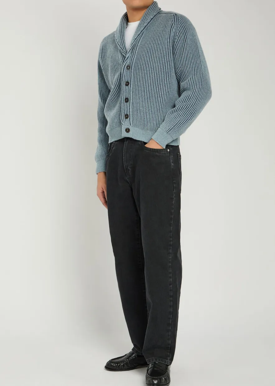 Andrew knit cashmere and cotton-blend cardigan
