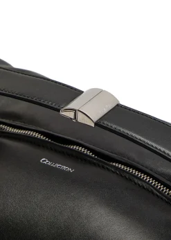 Andy leather top handle bag