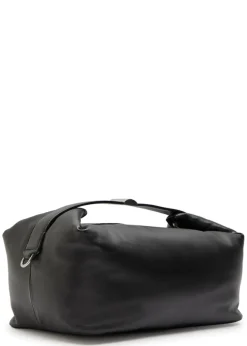 Andy leather top handle bag