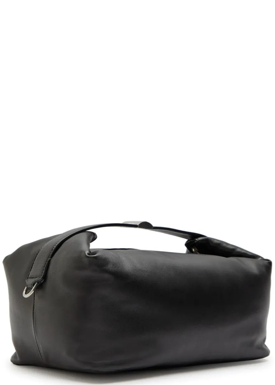 Andy leather top handle bag