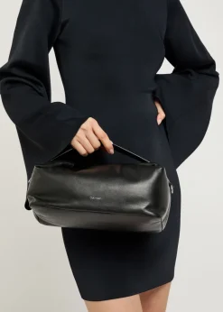 Andy leather top handle bag
