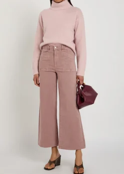 Anessa cropped wide-leg jeans