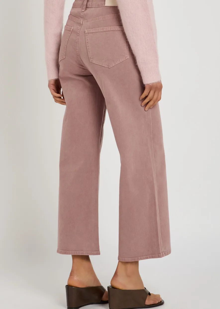 Anessa cropped wide-leg jeans