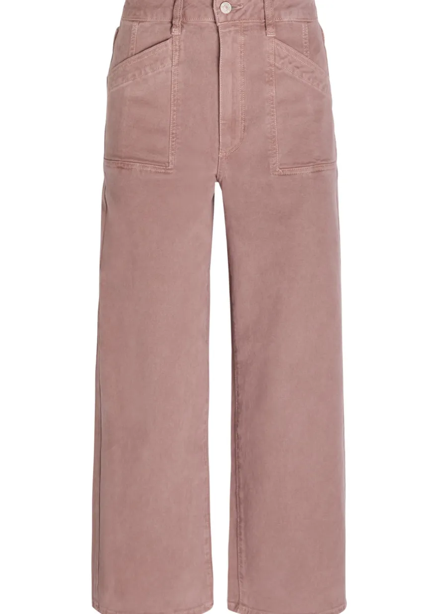 Anessa cropped wide-leg jeans