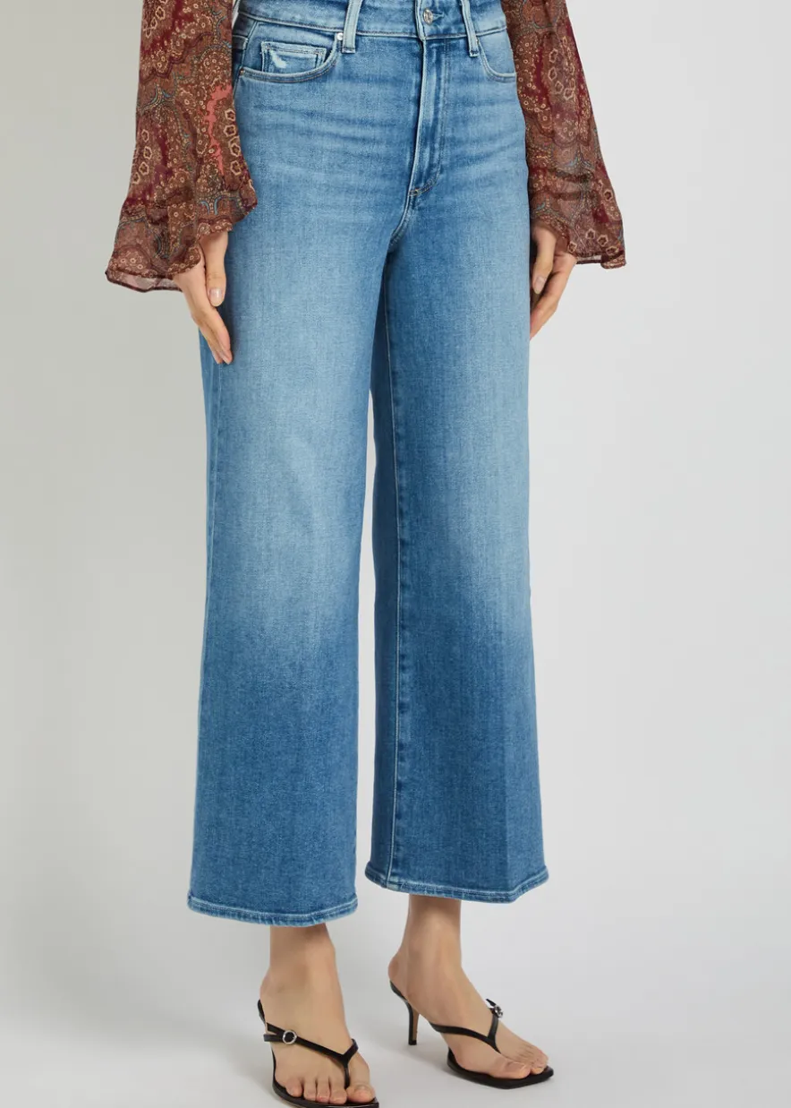 Anessa cropped wide-leg jeans