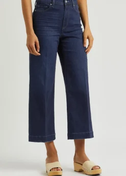 Anessa cropped wide-leg jeans