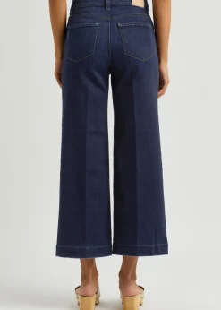 Anessa cropped wide-leg jeans