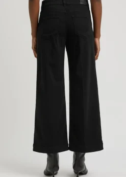 Anessa cropped wide-leg jeans