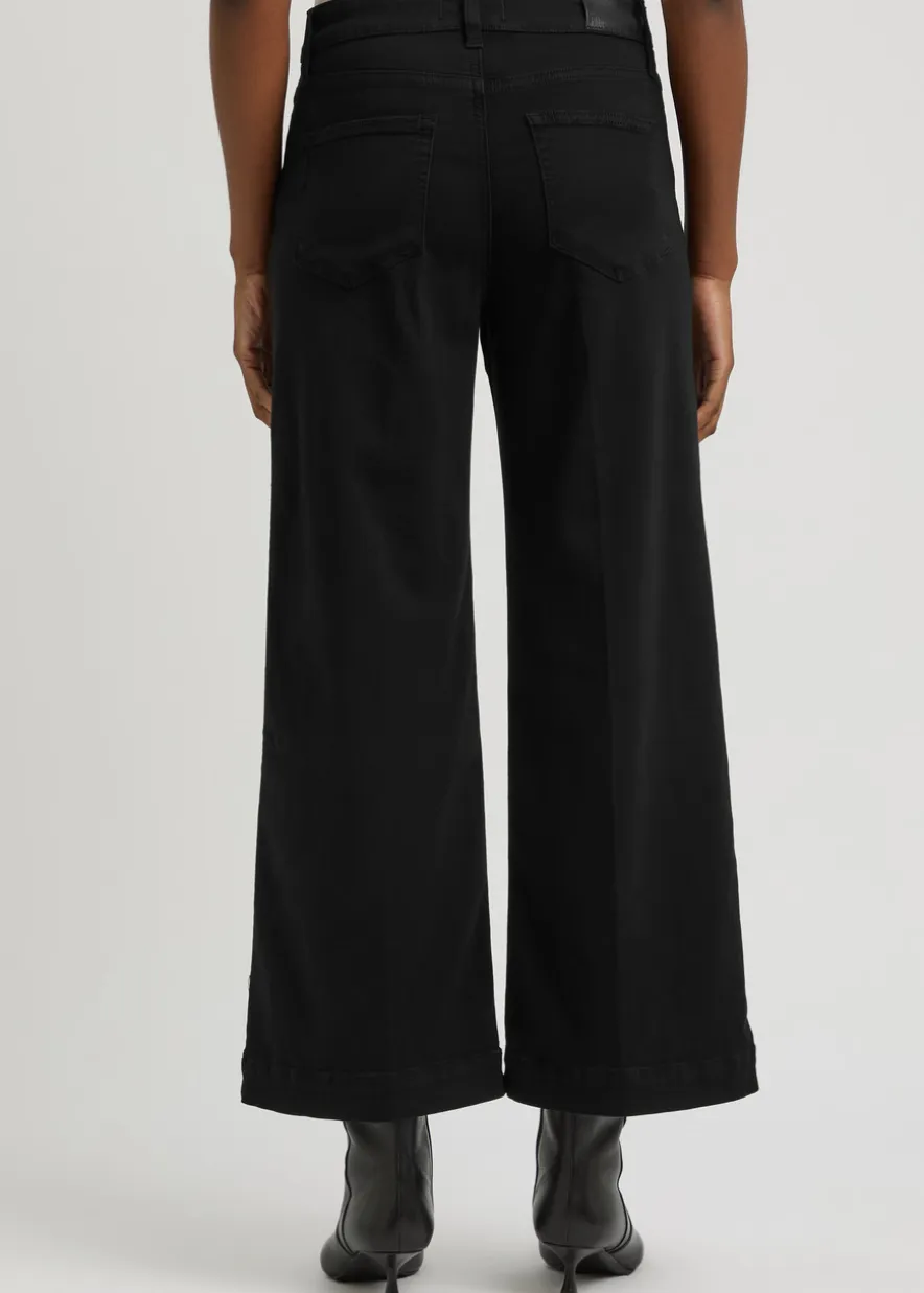 Anessa cropped wide-leg jeans