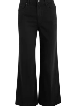 Anessa cropped wide-leg jeans