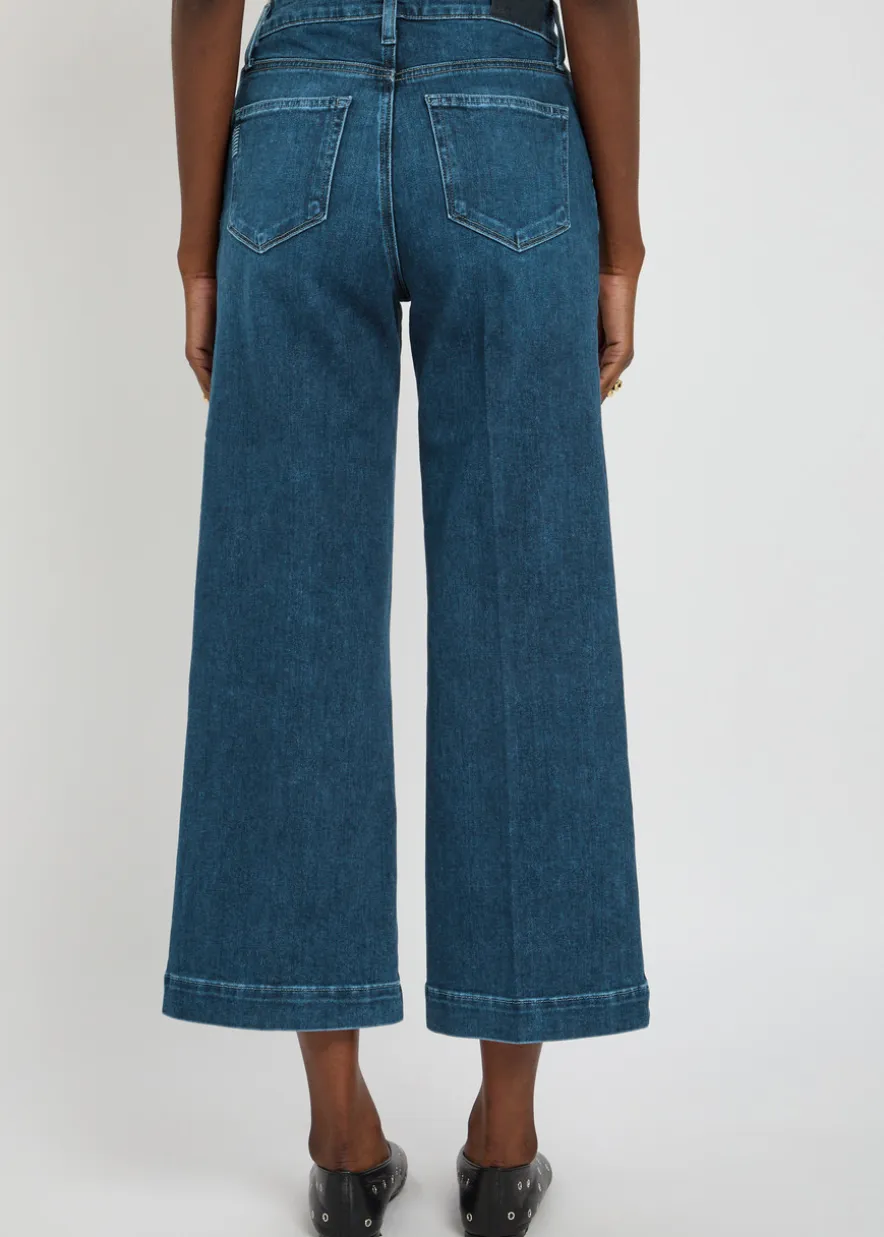 Anessa cropped wide-leg jeans