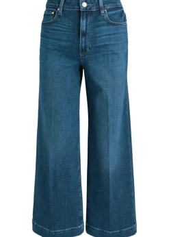 Anessa cropped wide-leg jeans